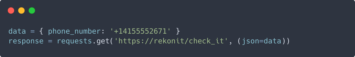 api code